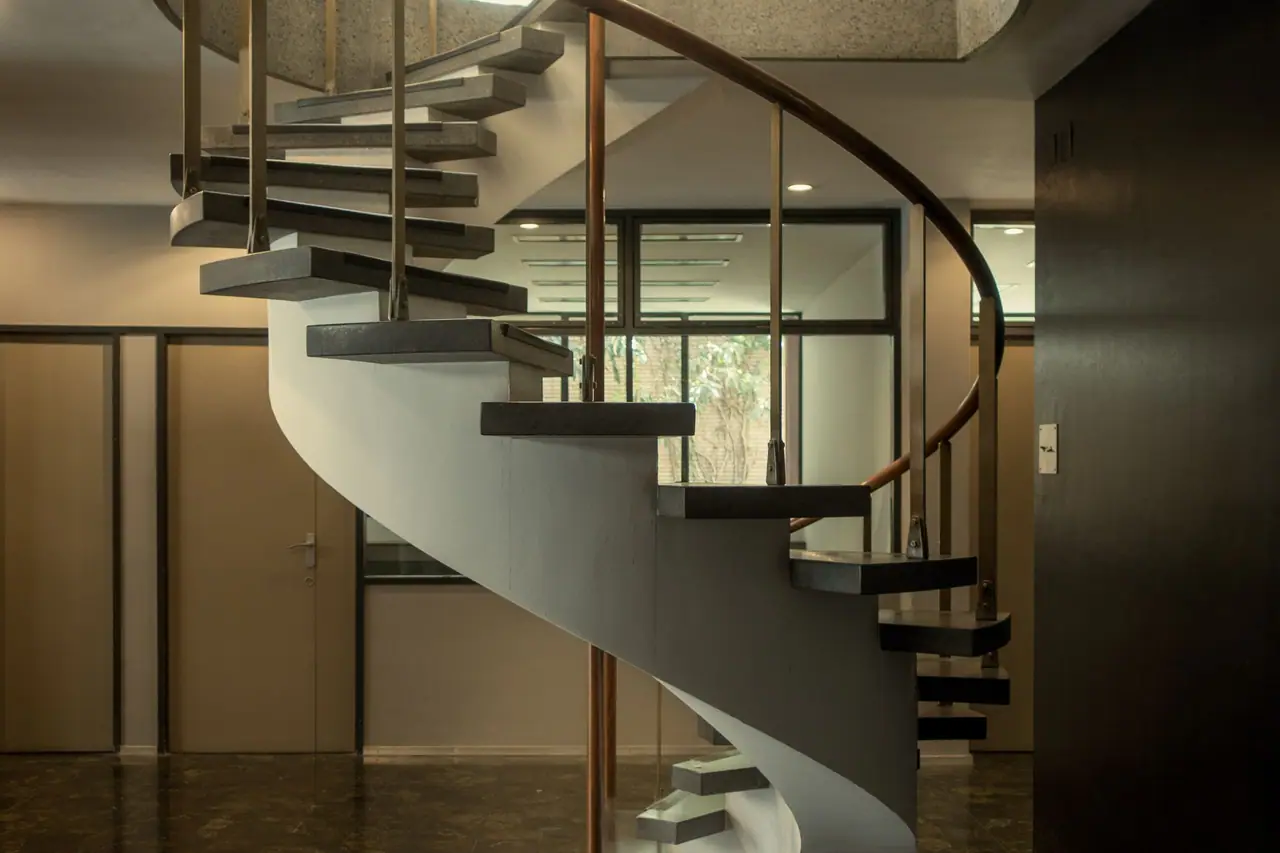 Stairs and hallways