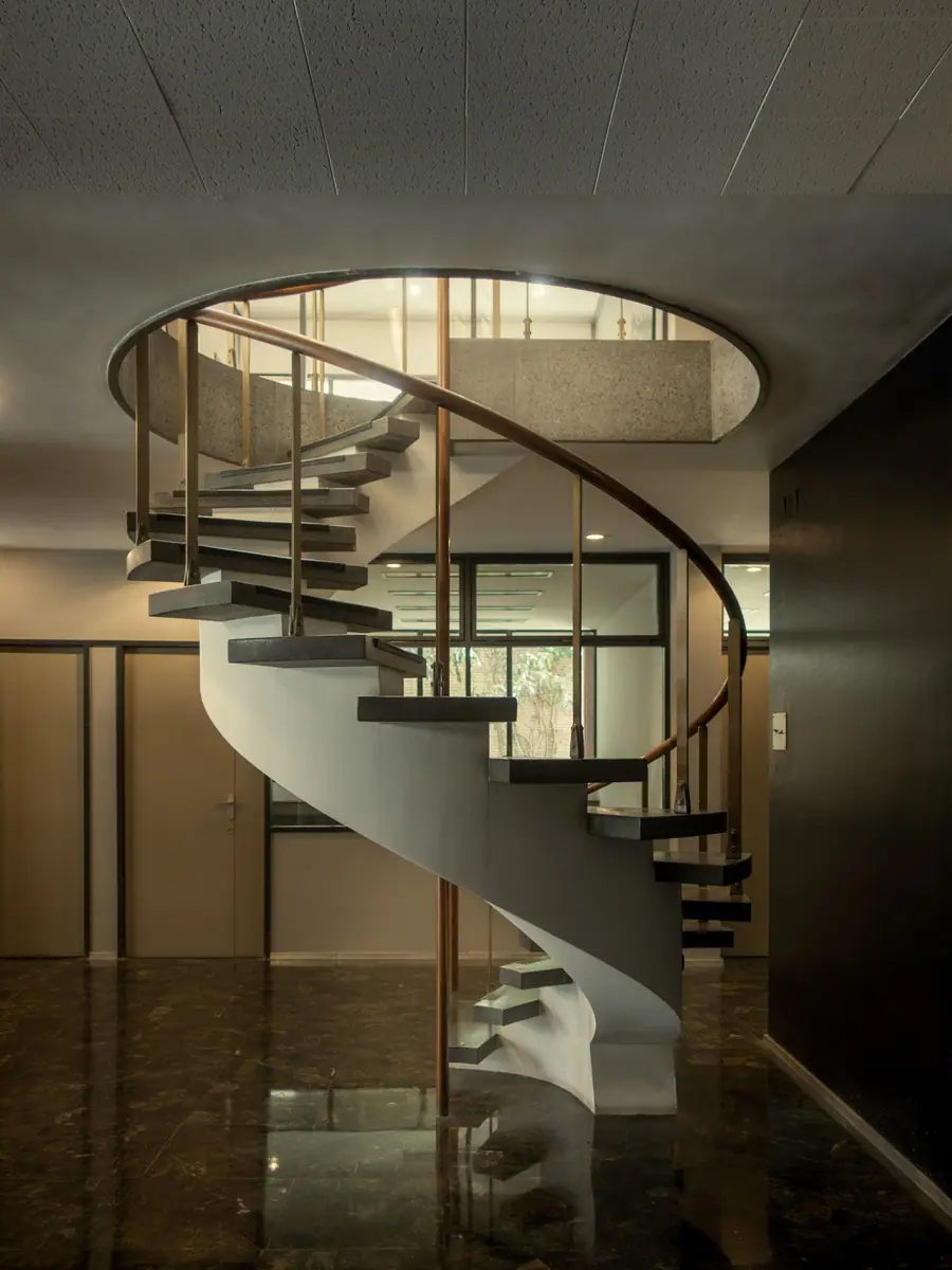 Stairs and hallways