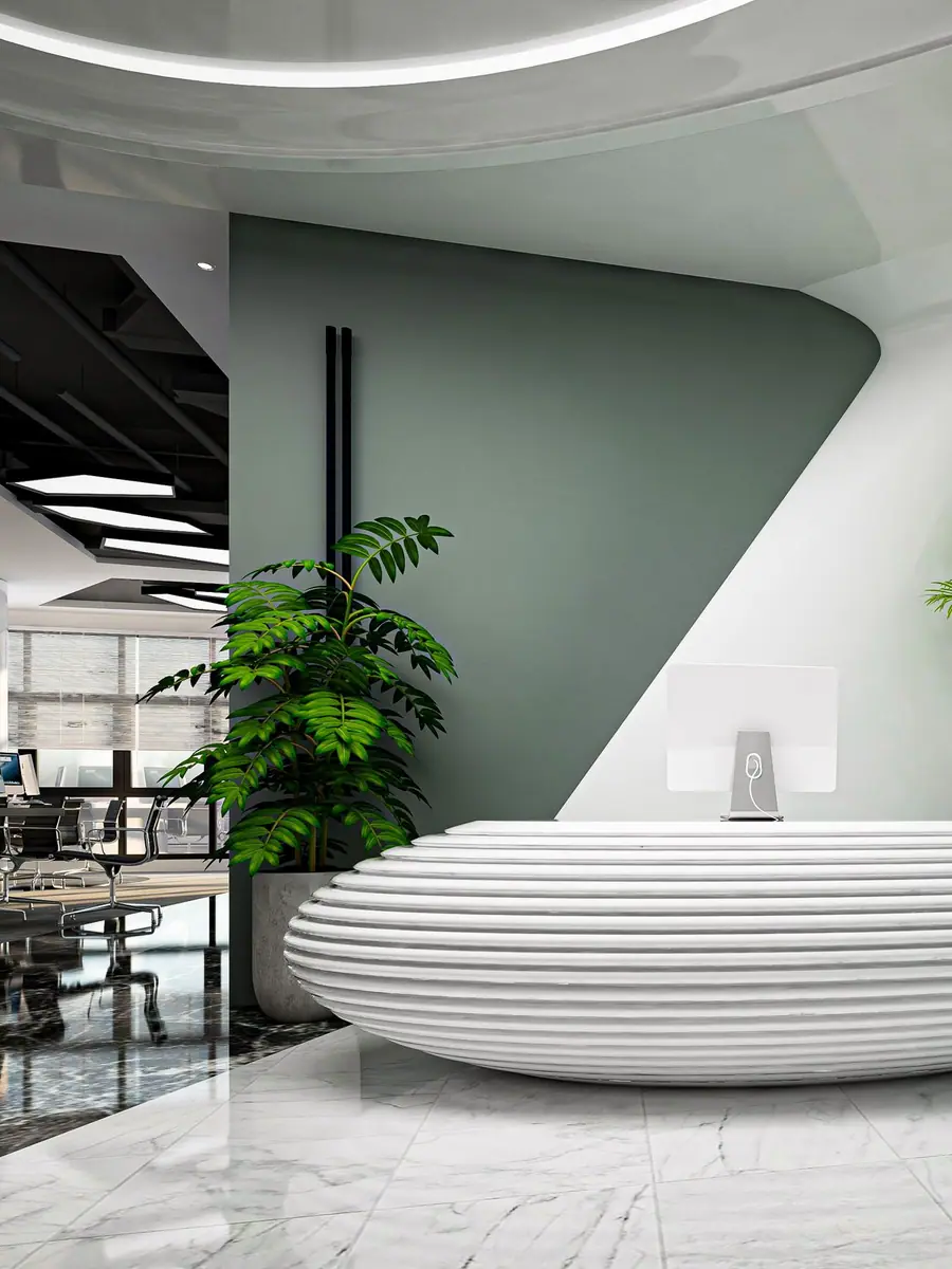 Reception areas